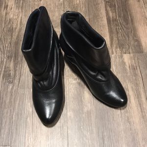 ALDO Gorzynski Black Ankle Booties